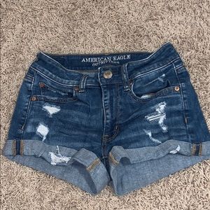 American Eagle High Rise shorts